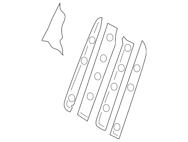 Seat Back Cushion - Mazda (gbef8818x)