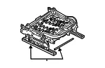Seat Adjuster - Mazda (gbef88aa002) - view 3