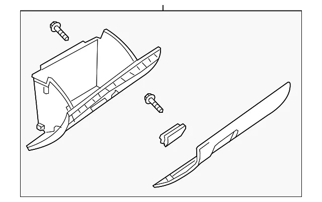 Glove Box Assembly - Mazda (gbfp64030b3a)