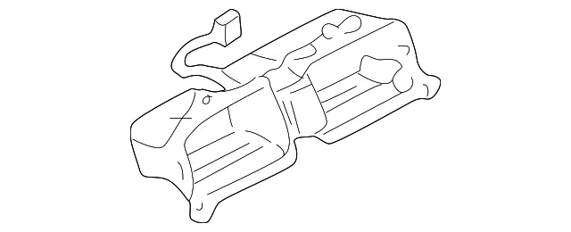 Instrument Panel Air Duct - Mazda (gd7a6493xd)