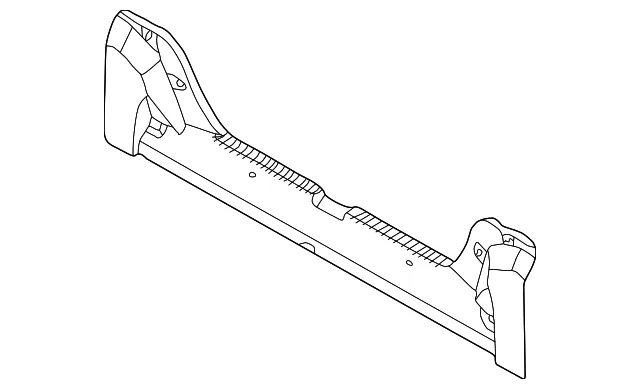 Rear Body Panel Trim Panel - Mazda (gd7a6889xb96)