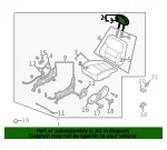 Headrest - Mazda (gd7b8814080) - view 4