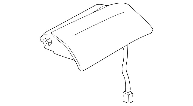 Instrument Panel Air Bag - Mazda (gd7d57k70a90)