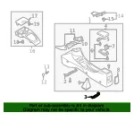 Console Assembly Bracket - Mazda (ge4t64436) - view 4