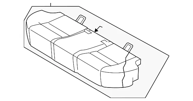 Seat Cushion Foam - Mazda (gea257200a30)