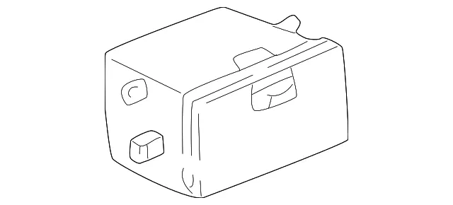 Instrument Panel Pocket - Mazda (gg2a6418030)