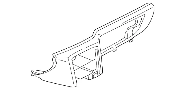 Instrument Panel Trim Panel - Mazda (gg2a64271a80)
