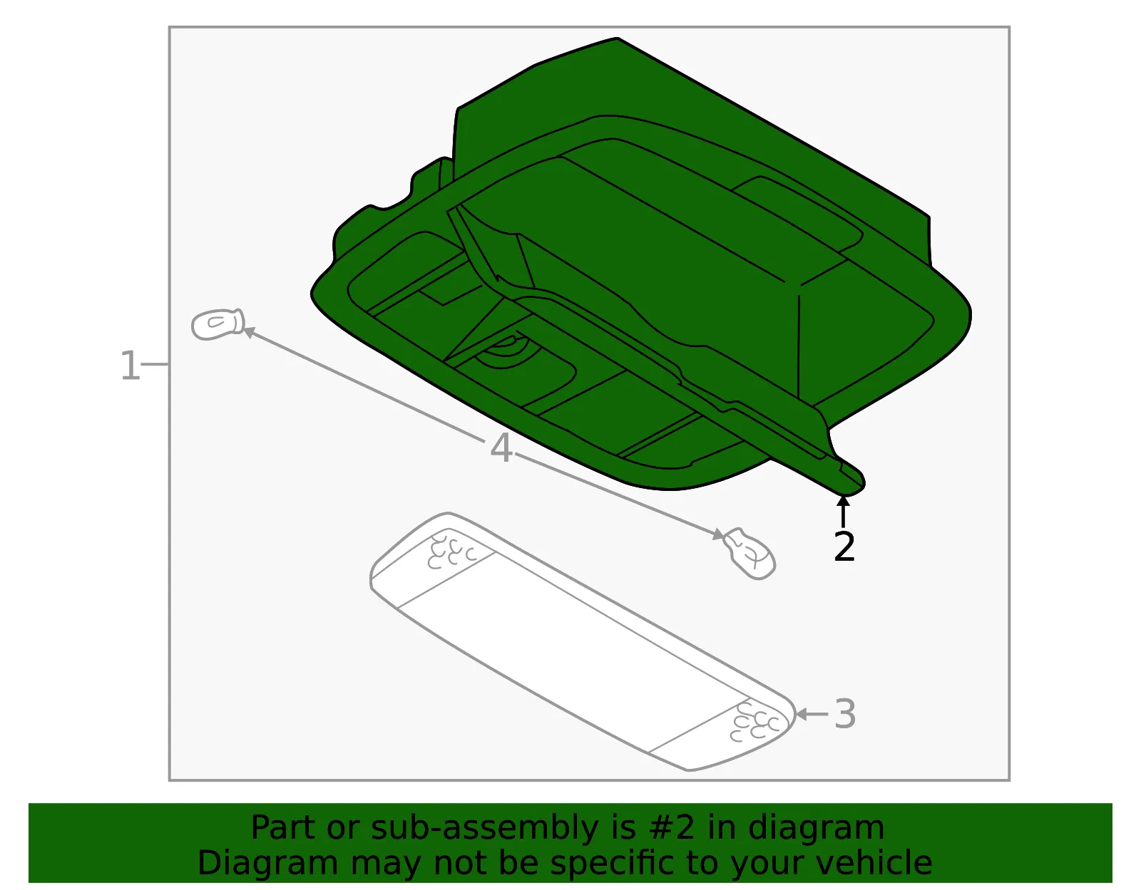 Console Compartment - Mazda (gg2a69298a80) - view 2