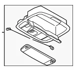 Overhead Console - Mazda (gg2a69970e27) - view 3