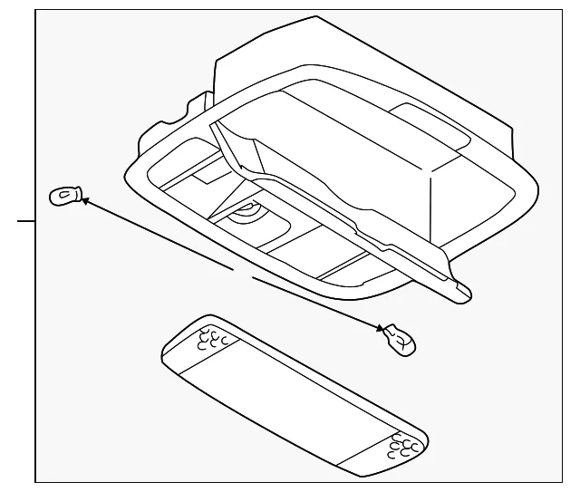 Overhead Console - Mazda (gg2a69970e80)