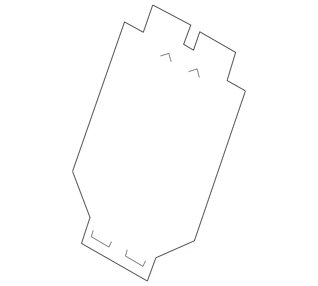 Seat Back Frame Insulator - Mazda (ghk188045)
