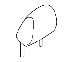 Headrest - Mazda (ghk18814034) - view 3