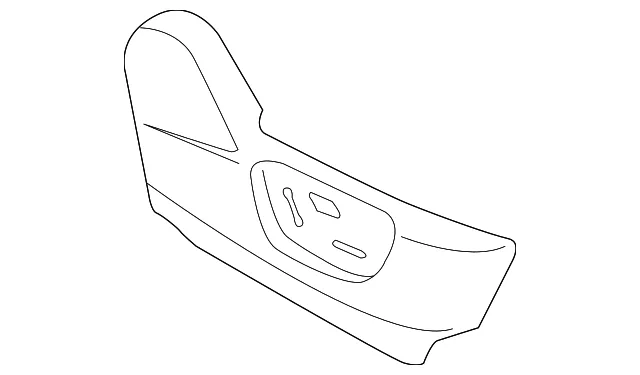 Seat Frame Trim Panel - Mazda (ghl2881gx02)