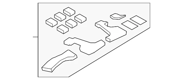 Instrument Panel Spacer - Mazda (ghp955180c)
