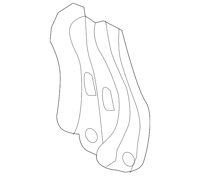 Instrument Panel Cross-Member Bracket - Mazda (ghp960453)