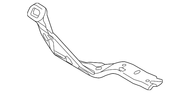 Instrument Panel Air Duct - Mazda (ghp961273a)
