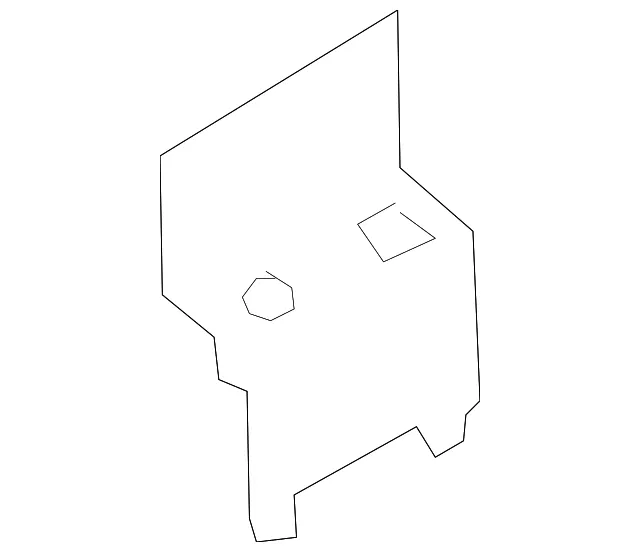 Front Console Front Bracket - Mazda (ghp96432xa)