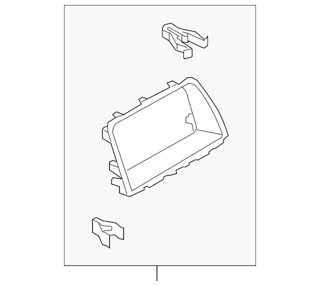 Instrument Panel Bezel - Mazda (ghr155230a02)