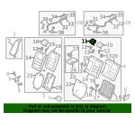 Headrest, Center - Mazda (ghr48834034) - view 4