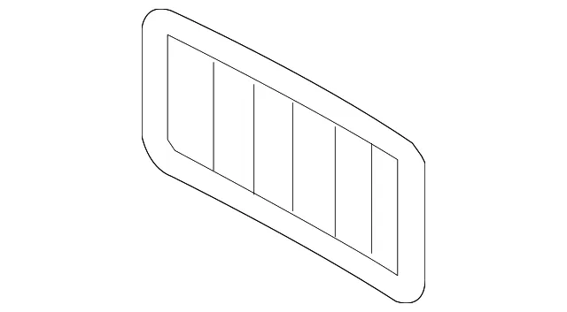 Seat Back Reinforcement Plate - Mazda (gj6e88953)
