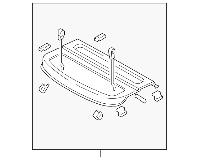 Package Tray - Mazda (gj6j68310g02)