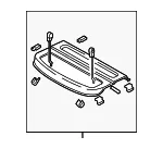 Package Tray - Mazda (gj6j68310g72) - view 3