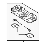Overhead Console - Mazda (gj6r69970b30) - view 3