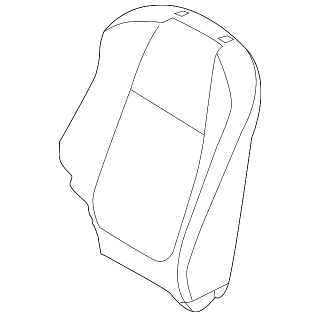 Seat Back Cushion Cover - Mazda (gjs58818102)