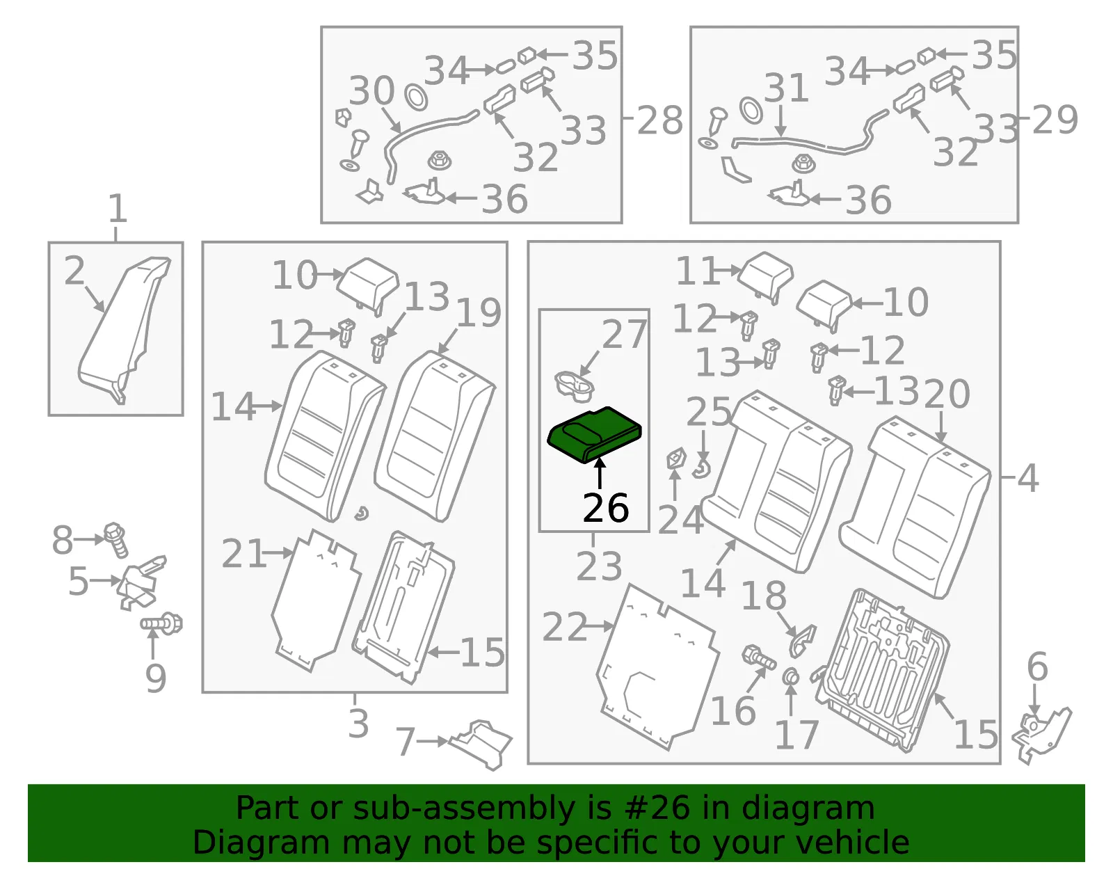 Armrest Cover - Mazda (gjs5883b102) - view 2