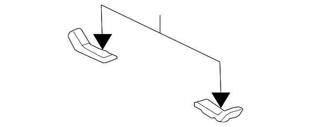 Seat Track Bracket - Mazda (gk2a53630c)