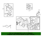 Console Cap - Mazda (gk2a5522580) - view 4
