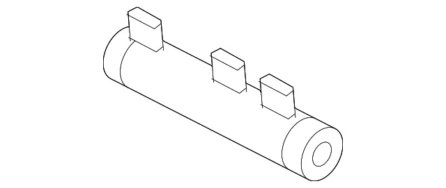 Instrument Panel Cross-Member Insulator - Mazda (gk2a6408xc)