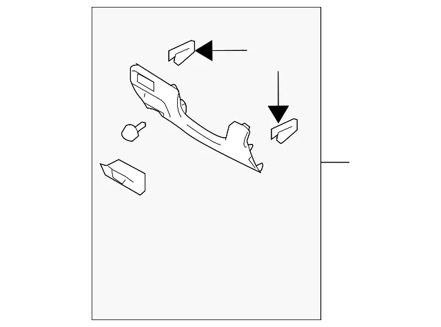 Instrument Panel Trim Panel - Mazda (gk2a64280d02)