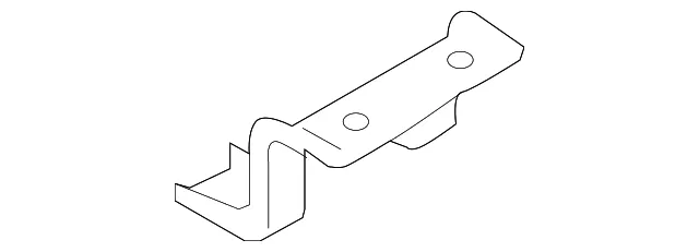 Console Assembly Rear Bracket - Mazda (gk2a64416)