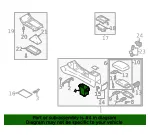 Console Compartment - Mazda (gk2a64441d) - view 4