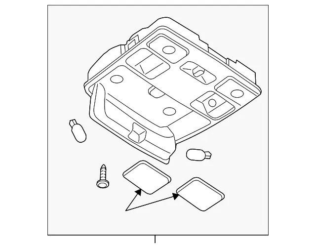 Overhead Console - Mazda (gk2a69970h77)