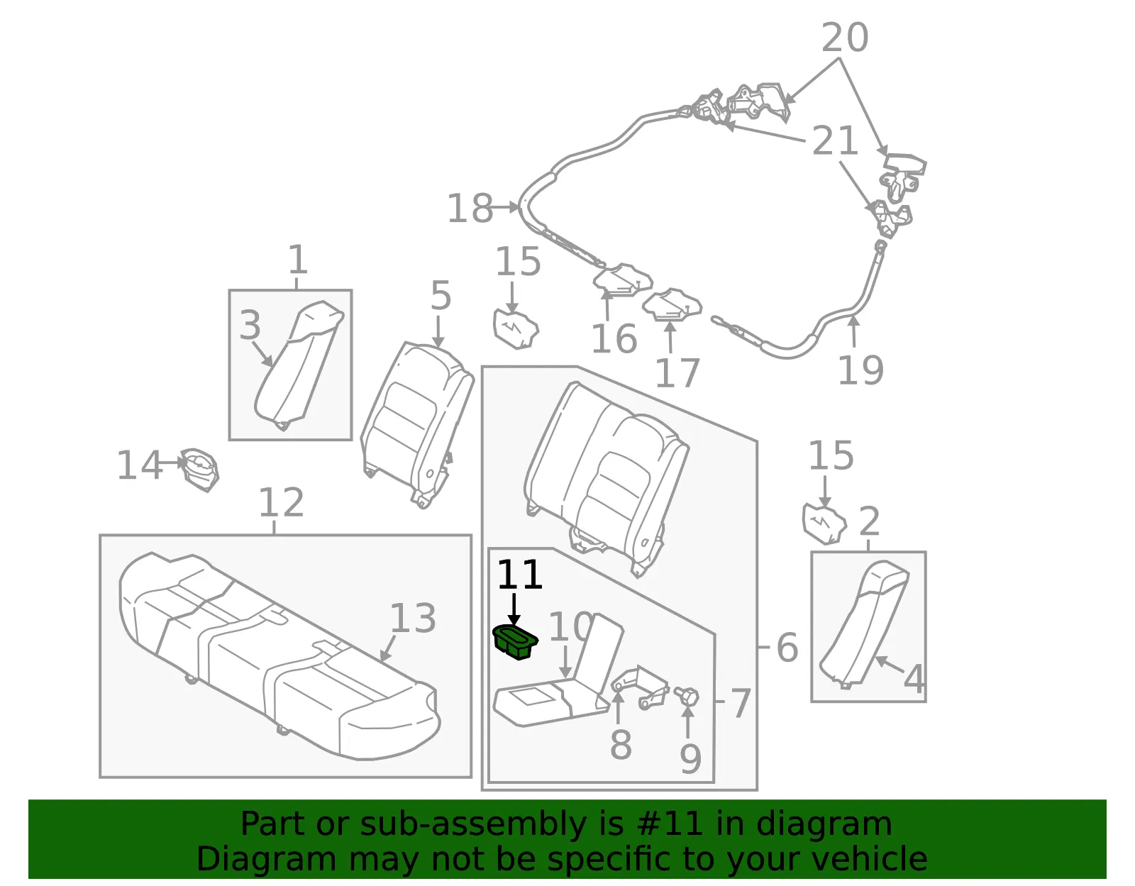 Cup Holder - Mazda (gk2a882b7b80) - view 2