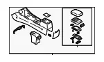 Console Assembly - Mazda (gk2c64420m02) - view 3
