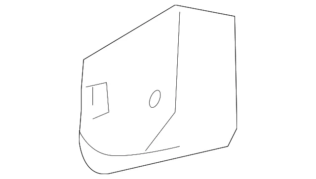 Kick Panel Trim Cap - Mazda (gk2e68381d72)