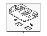 Overhead Console - Mazda (gk2e69970e80) - view 3