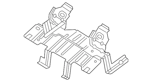 Console Bracket - Mazda (gkl46998xa)