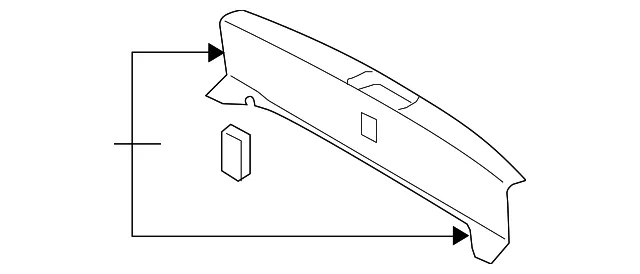 Trunk Trim Scuff Plate - Mazda (gm9a6889xb02)