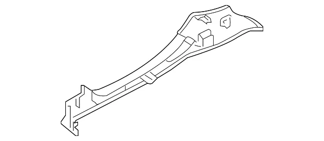 Trunk Trim Panel - Mazda (gm9e6886zb80)
