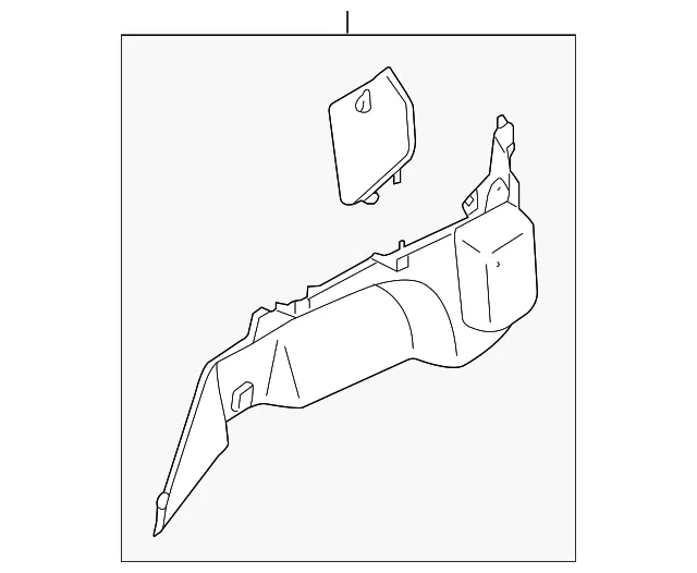 Trunk Trim Panel - Mazda (gm9e68870b72)