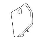 Trunk Trim Panel Insert - Mazda (gm9e688v002) - view 3
