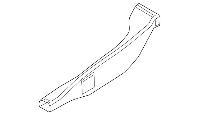 Instrument Panel Air Duct - Mazda (gme6618a1)