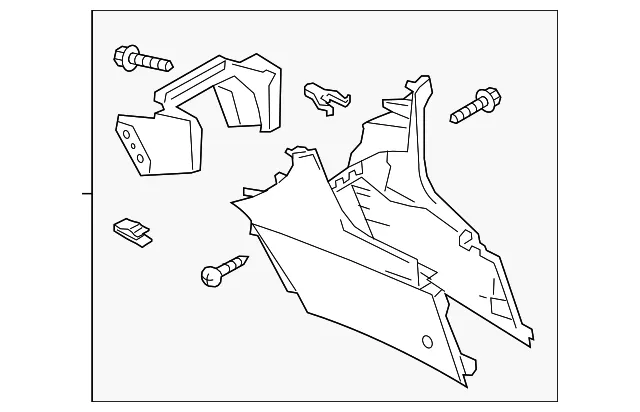 Center Console - Mazda (gmg564320a02)