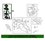Console Trim Panel - Mazda (gml864340a) - view 4