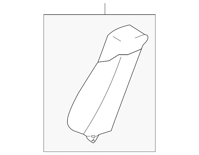 Seat Back Cushion - Mazda (gp7a57500b72)