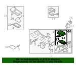 Console Lid - Mazda (gp7a6445072) - view 4